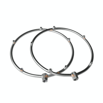 Mist spray O ring stainless steel high pressure fog cooling system 12",14",16",18" misting fitting connector — изображение 2