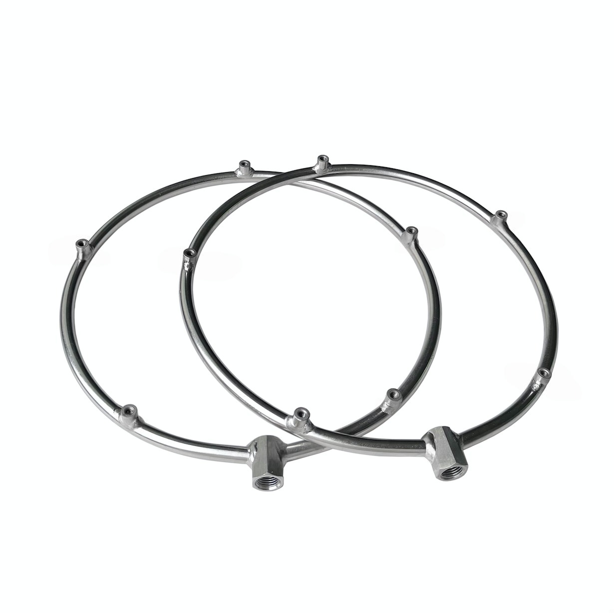 Mist spray O ring stainless steel high pressure fog cooling system 12",14",16",18" misting fitting connector — изображение 2