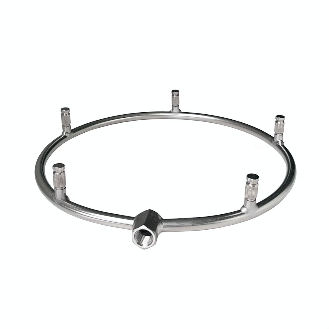 Mist spray O ring stainless steel high pressure fog cooling system 12",14",16",18" misting fitting connector — изображение 3