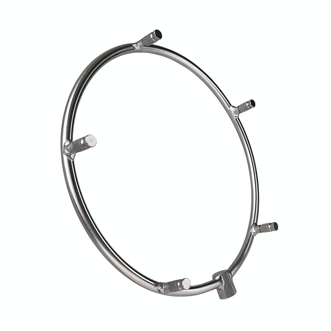 Mist spray O ring stainless steel high pressure fog cooling system 12",14",16",18" misting fitting connector