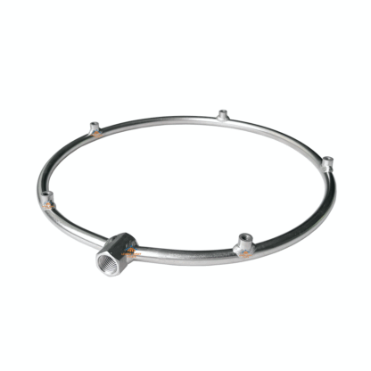 Mist spray O ring stainless steel high pressure fog cooling system 12",14",16",18" misting fitting connector — изображение 4