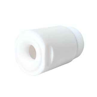 Teflon ptfe cone nozzle PFA ETFE corrosion resistant, strong acid and alkali resistant anti clog solid full cone spray jet