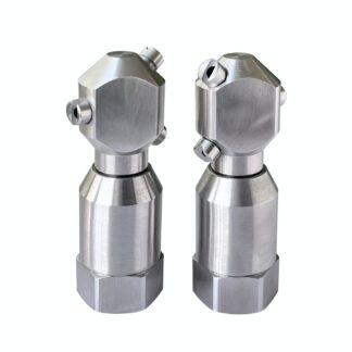 360 degree rotating clean spray 1/2 inch or 3/4 inch SS automatic rotary fan-shaped spray head tank bottle cleaning nozzle