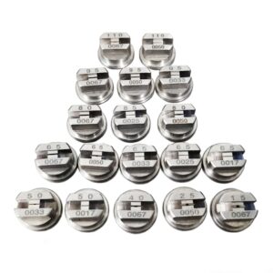 Распылители TEE JET с плоской фасой 650025/650017/650050/80050/11001/9501 с наконечниками из нержавеющей стали и латуни
