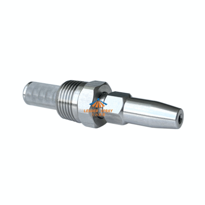Solid stream nozzle high pressure ceramic ruby core 0 degree straight line jet paper cutting spraying nozzle — изображение 3