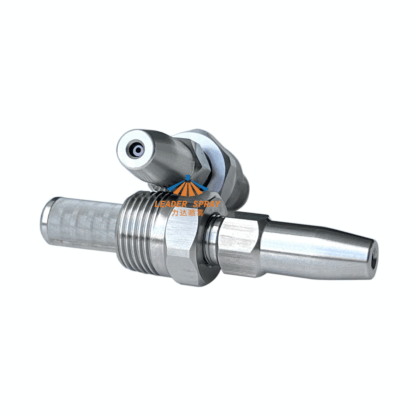 Solid stream nozzle high pressure ceramic ruby core 0 degree straight line jet paper cutting spraying nozzle — изображение 4