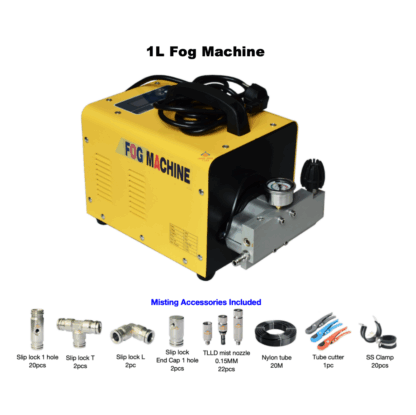 0.5L/1L fog machine high pressure 220V/50Hz, 110V/60Hz portable mushroom humidification humidify mist cooling system