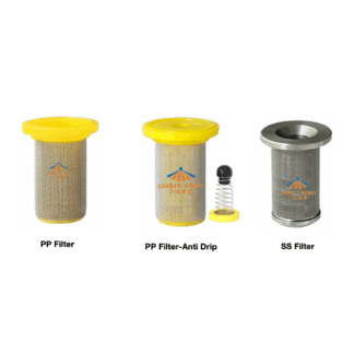 Removable Plant Protection Spray Nozzle Strainer, Agricultural Pesticide Spraying Machine Nozzle Filter, Stainless steel Plastic PP Jet Anti Drip Filter Screen