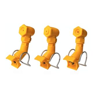 Extension elbow cooling water tank/vacuum box 25mm/32mm clamp clip hollow cone spray nozzle