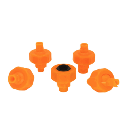 Plastic/PP material 1/8", 1/4", 3/8", 1/2" nozzle connector adjustable ball universal joint connector — изображение 5