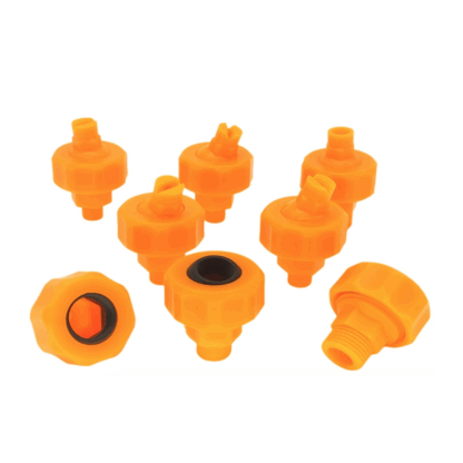 Plastic/PP material 1/8", 1/4", 3/8", 1/2" nozzle connector adjustable ball universal joint connector — изображение 4