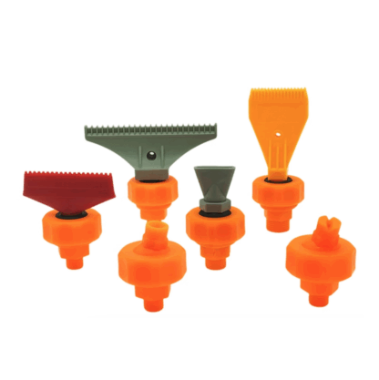 Plastic/PP material 1/8", 1/4", 3/8", 1/2" nozzle connector adjustable ball universal joint connector — изображение 2
