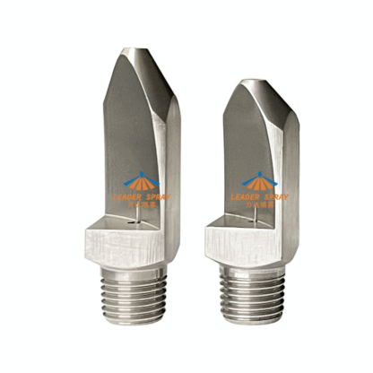 Narrow angle High impact 1/4, 3/8, 1/2, 3/4 inch clean/wash V 15,25,35,40,50 degree Stainless steel brass Flat fan-shaped spray nozzle — изображение 5