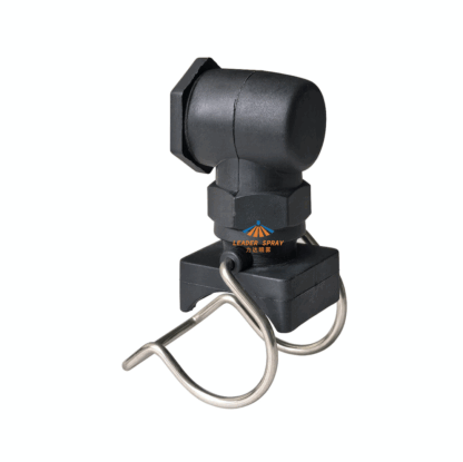 Nylon Clamp Jet, Black Hollow Cone Clip Nozzle, 3/4 inch, 1 inch Single Eyelet Injection Spray, Cooling Tower Clamp Washer Nozzle — изображение 3