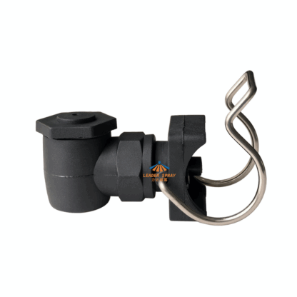 Nylon Clamp Jet, Black Hollow Cone Clip Nozzle, 3/4 inch, 1 inch Single Eyelet Injection Spray, Cooling Tower Clamp Washer Nozzle — изображение 4