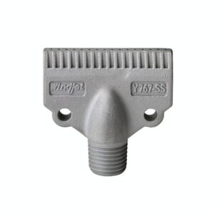 Y767 SS Windjet, воздушная форсунка из нержавеющей стали 1/4 дюйма, распыление сжатого газа при давлении до 50 бар, Leader Spray, в идеальном состоянии, струйная форсунка для воздушной завесы