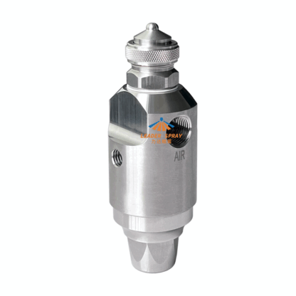 Automatic electronic control three-fluid anti drip air liquid mixing needle adjustable JAU DJ gas-driven fog atomizer jet nozzle — изображение 8
