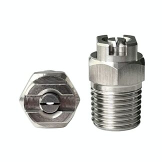 Insert core 1/4 inch high pressure stainless steel flat fan jet spray 110 degree car train washing cleaning nozzle