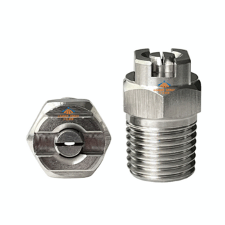 Insert core 1/4 inch high pressure stainless steel flat fan jet spray 110 degree car train washing cleaning nozzle