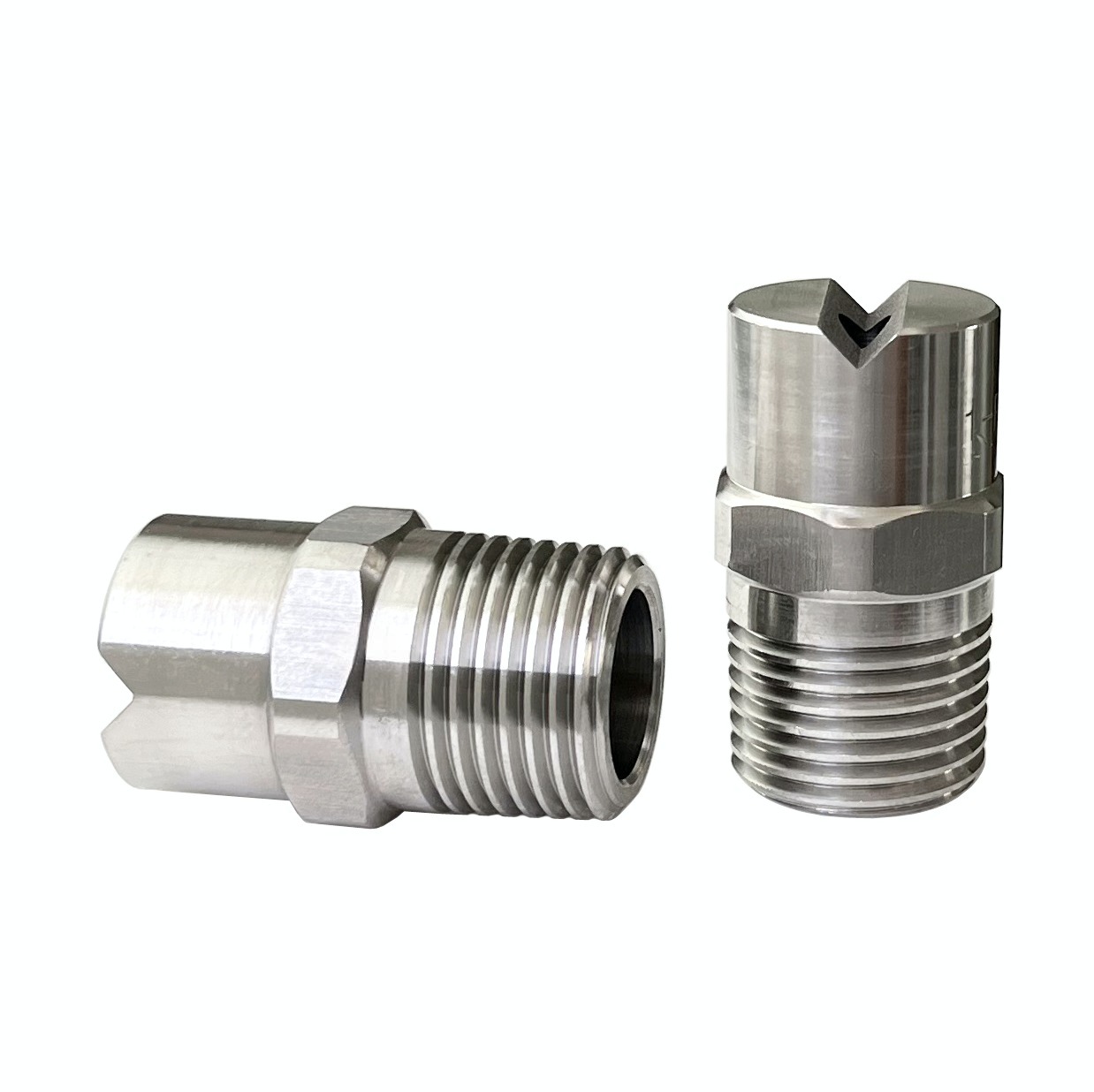 Large/medium/small flow rate stainless steel flat fan jet dishwasher/washing clean machine nozzle — изображение 3