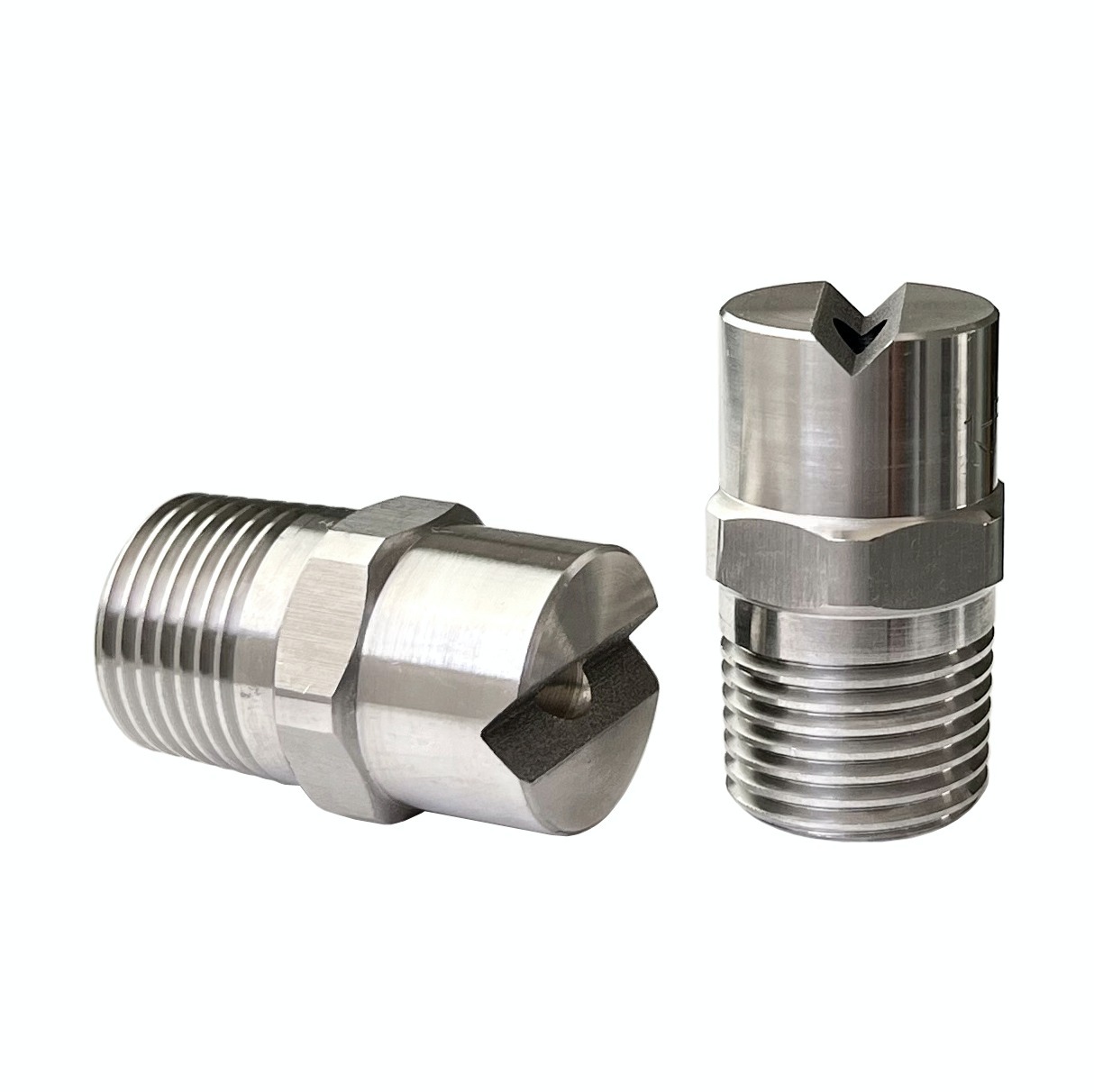 Large/medium/small flow rate stainless steel flat fan jet dishwasher/washing clean machine nozzle