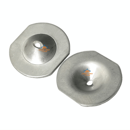 CCTC clamp clip stainless steel Sheet gasket brush type flat fan spraying shower disc nozzle — изображение 7