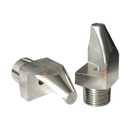 Narrow angle High impact 1/4, 3/8, 1/2, 3/4 inch clean/wash V 15,25,35,40,50 degree Stainless steel brass Flat fan-shaped spray nozzle — изображение 2