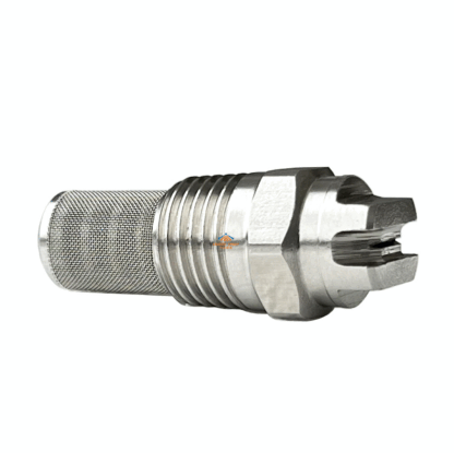 LEADER SPRAY Stainless steel SS brass spray smaller flow rate 1/8" 1/4" filter strainer mist flat fan nozzle — изображение 6