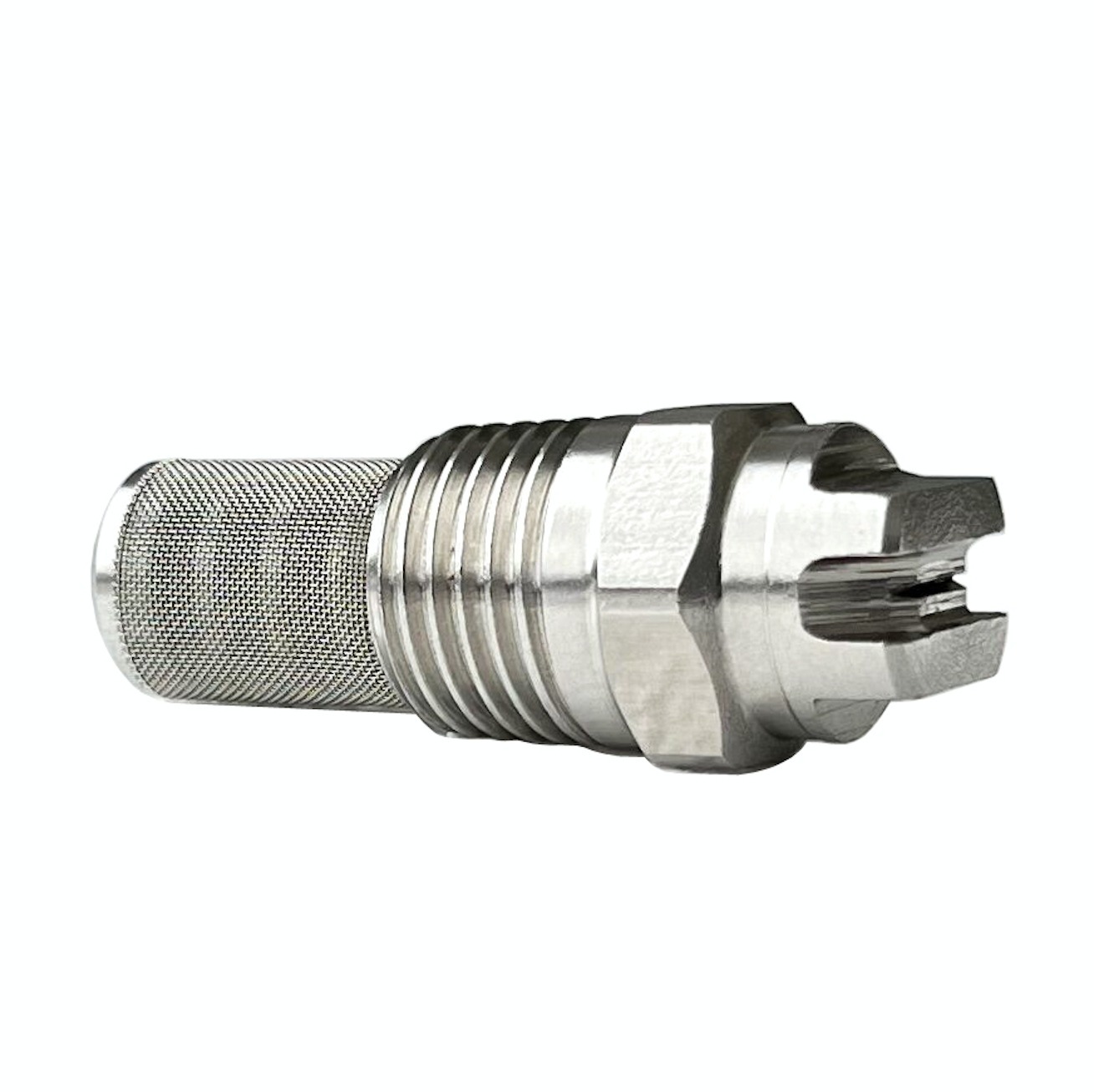 LEADER SPRAY Stainless steel SS brass spray smaller flow rate 1/8" 1/4" filter strainer mist flat fan nozzle — изображение 6