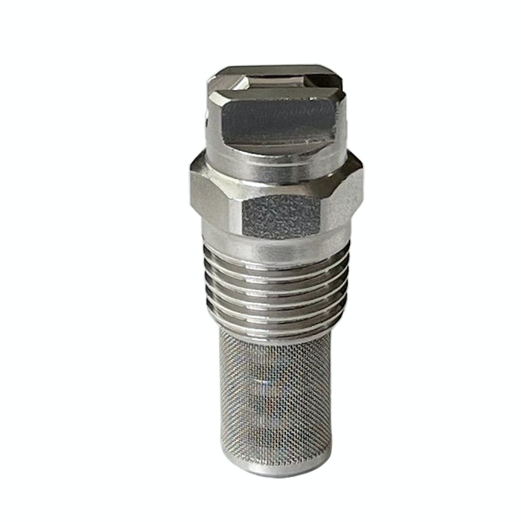 LEADER SPRAY Stainless steel SS brass spray smaller flow rate 1/8" 1/4" filter strainer mist flat fan nozzle — изображение 5