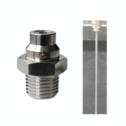 High pressure needle nozzle 316SS ruby ceramic spray paper cutting swing clean linear liquid column stream line nozzle — изображение 2