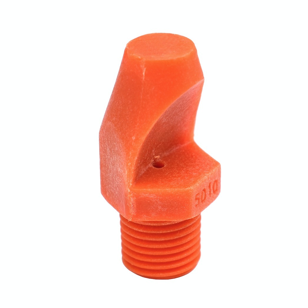 Leader spray 1/4-N-PP-5010 Plastic red white V shape high impact spraying vegetable fruit wash clean part nozzle tools — изображение 3