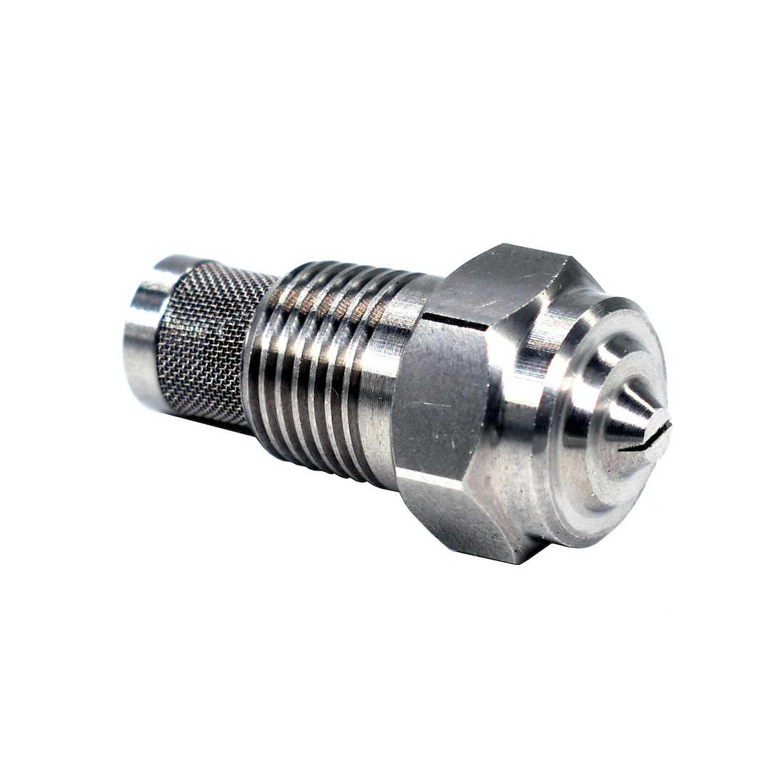 120 degree flat fan spraying angle 316SS stainless steel New conditions filter strainer precision nozzle — изображение 3