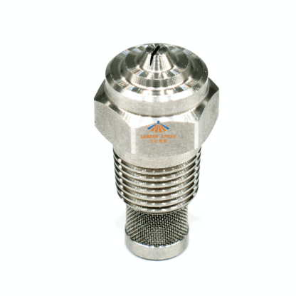 120 degree flat fan spraying angle 316SS stainless steel New conditions filter strainer precision nozzle — изображение 2