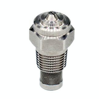 120 degree flat fan spraying angle 316SS stainless steel New conditions filter strainer precision nozzle