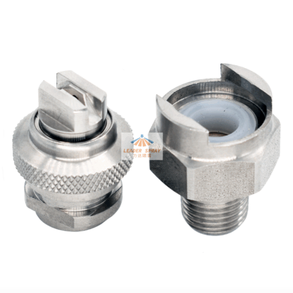 1/8, 1/4 inch Stainless steel quick release combined connected removable flat jet fan nozzle — изображение 4