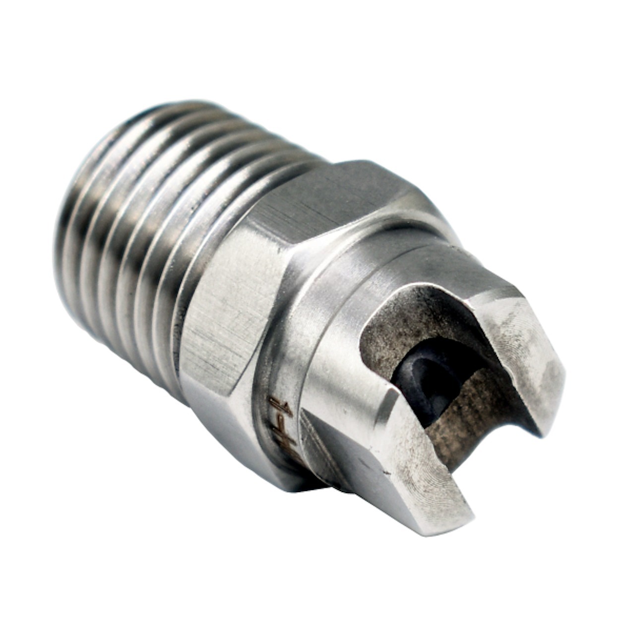 Tungsten carbide orifice insert 20 to 275 bar high pressure spray flat fan wash jet nozzle — изображение 5