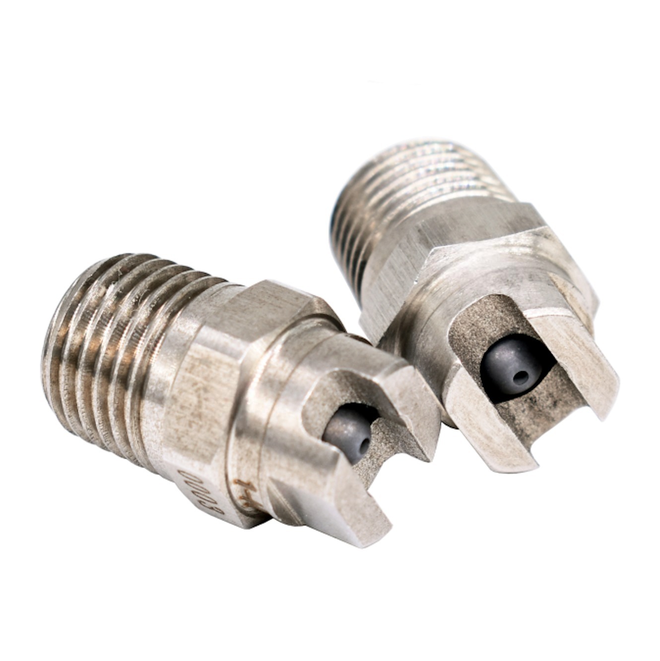 Tungsten carbide orifice insert 20 to 275 bar high pressure spray flat fan wash jet nozzle — изображение 2