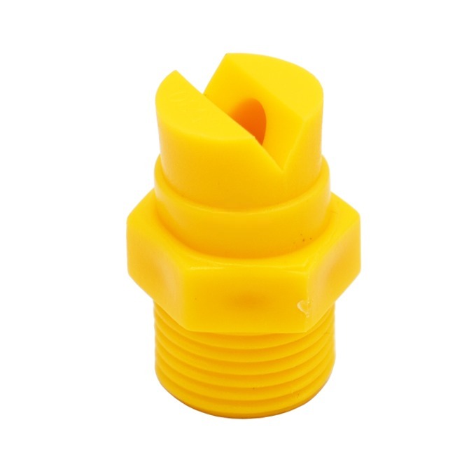 1/8", 1/4", 3/8", 1/2" Yellow plastic PP 6510 6520 6530 CCKY spray flat fan nozzle — изображение 6
