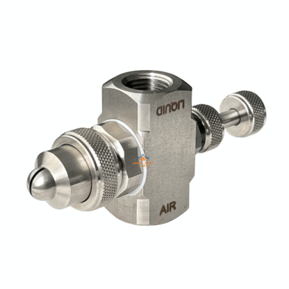 1/4" adjustable pressure or siphon/gravity dust control spray air atomizing hydro pneumatic nozzle — изображение 3