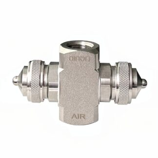 Double spray heads sprayers pressure liquid air internal mixing super fine mist fog pneumatic atomizing nozzle