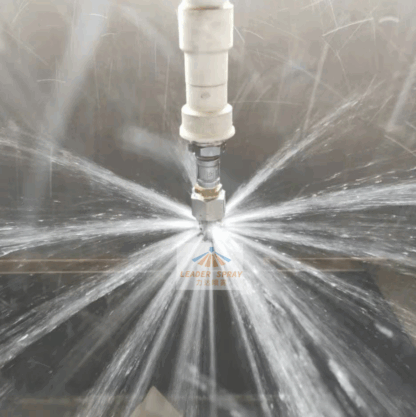 Fixed type 1/2" female thread 240 degree spray angle ball straight line multiple holes clean wash bottle/tank nozzle — изображение 6