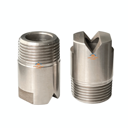 Large flat flow rate metal surface pretreatment dust control aluminum product cooling fan jet spray nozzle — изображение 3