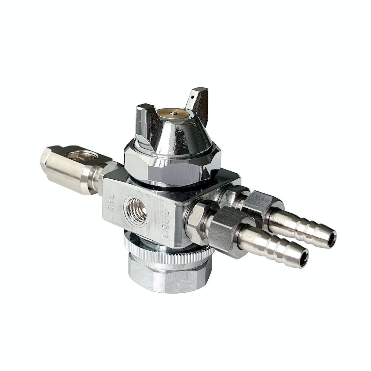 ST-5/st-6 mini Automatic Flat fan even Lumina car train fog adjustable flow rate angle atomizing painting spray gun nozzle — изображение 2