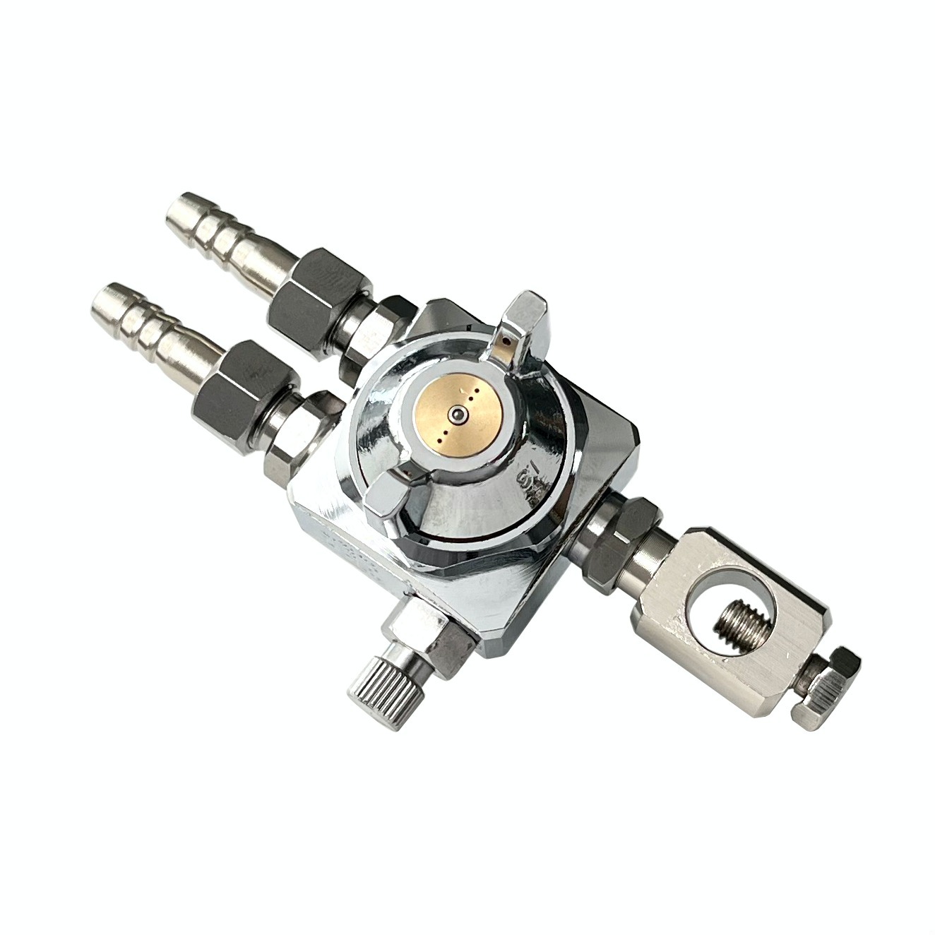 ST-5/st-6 mini Automatic Flat fan even Lumina car train fog adjustable flow rate angle atomizing painting spray gun nozzle — изображение 3