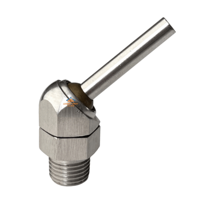 360 degree Horizontal adjustable rotating spray water cutter drill machining process double-section universal cooling nozzle — изображение 2
