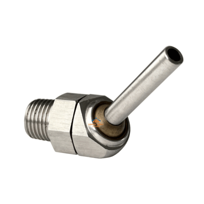360 degree Horizontal adjustable rotating spray water cutter drill machining process double-section universal cooling nozzle — изображение 5