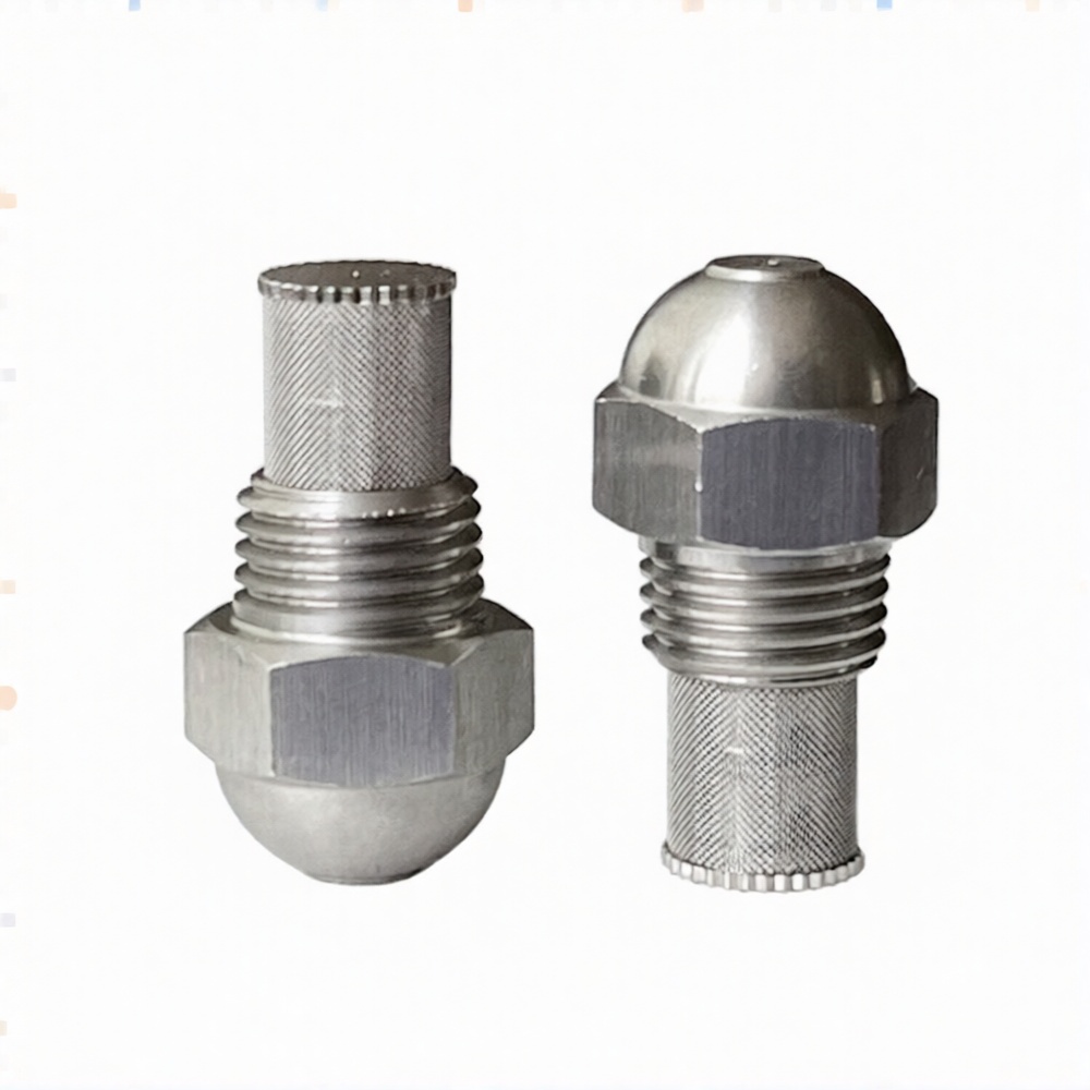 Oil gas burner spray AX 1/4 inch 9/16 inch cone burst waste fuel hydronic micro mist nozzle — изображение 2