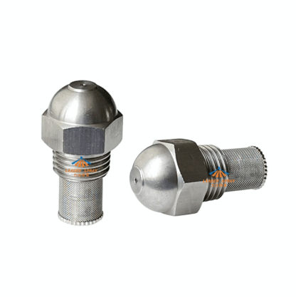 Oil gas burner spray AX 1/4 inch 9/16 inch cone burst waste fuel hydronic micro mist nozzle — изображение 5