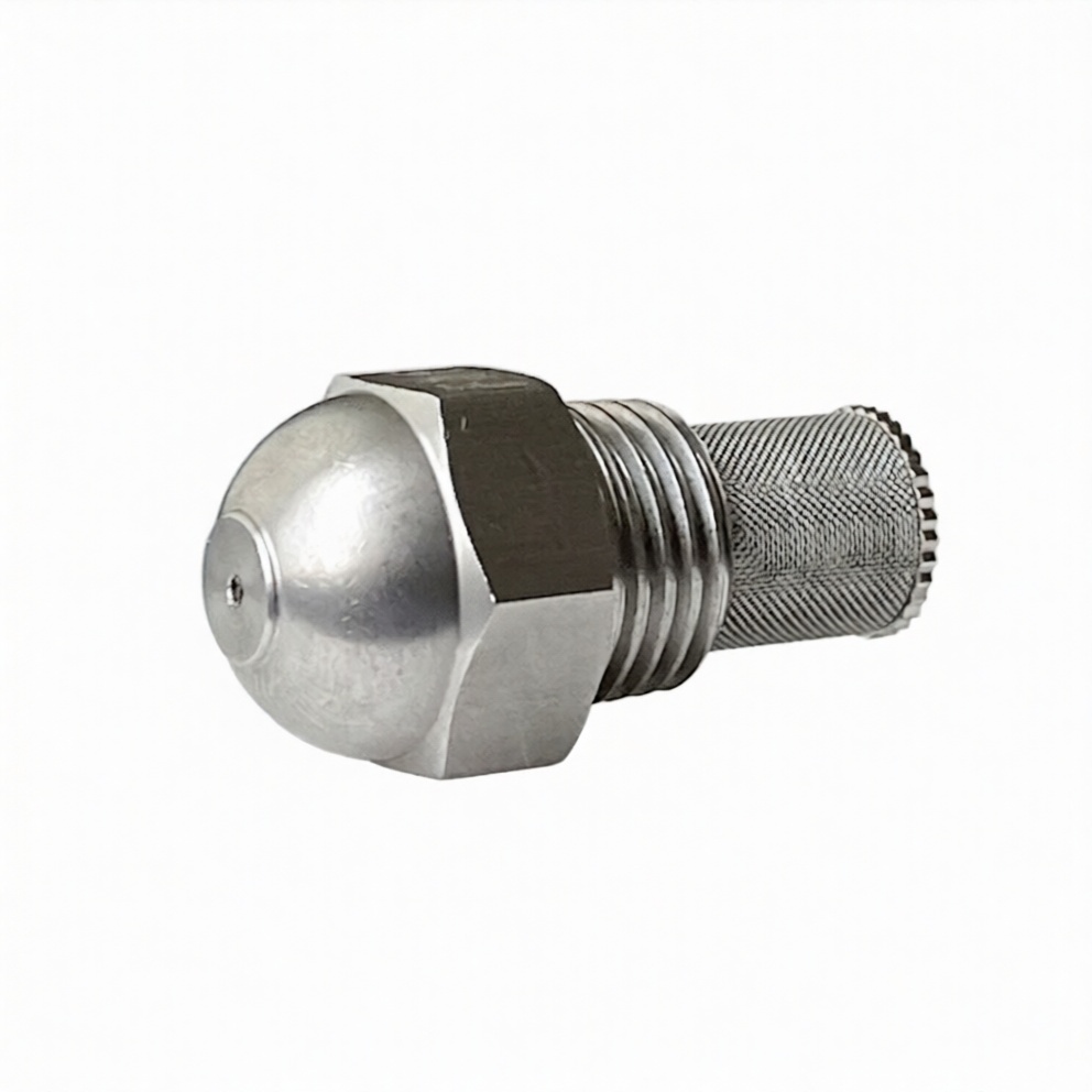 Oil gas burner spray AX 1/4 inch 9/16 inch cone burst waste fuel hydronic micro mist nozzle — изображение 4